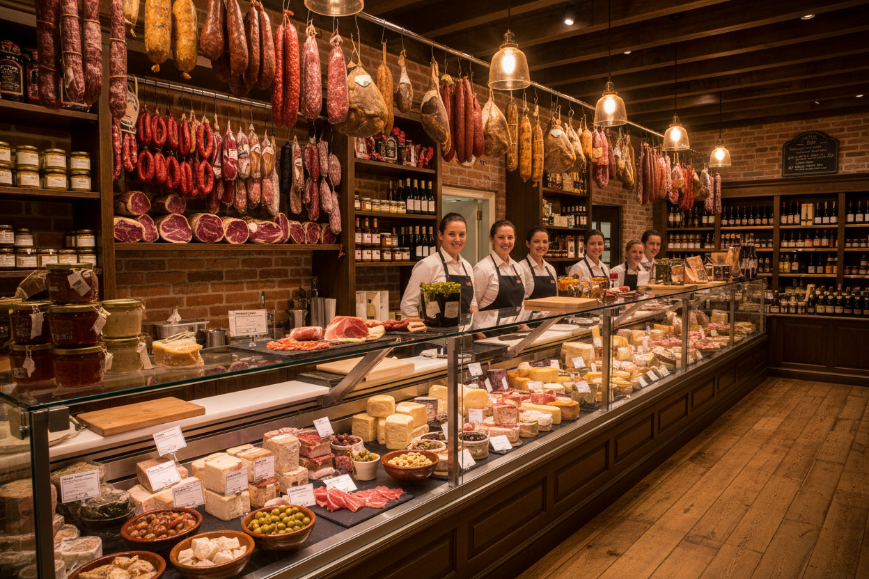 Tienda de charcutería gourmet